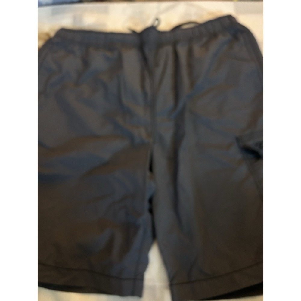 Caribbean Swimwear‎ Men's Swim Trunks Size L Black Mesh Lined